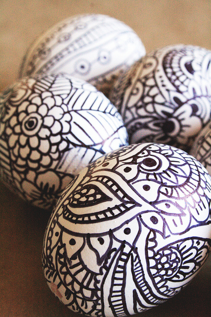 húsvéti tojásfestés